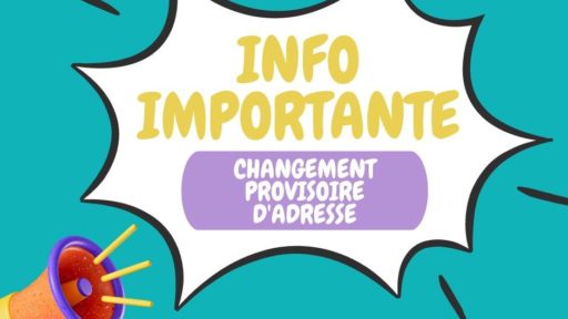 changement de locaux